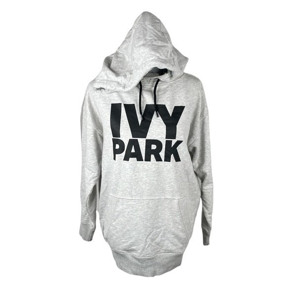 Ivy Park Oversized Sweatshirt Gray XSmall - Picture 1 of 8